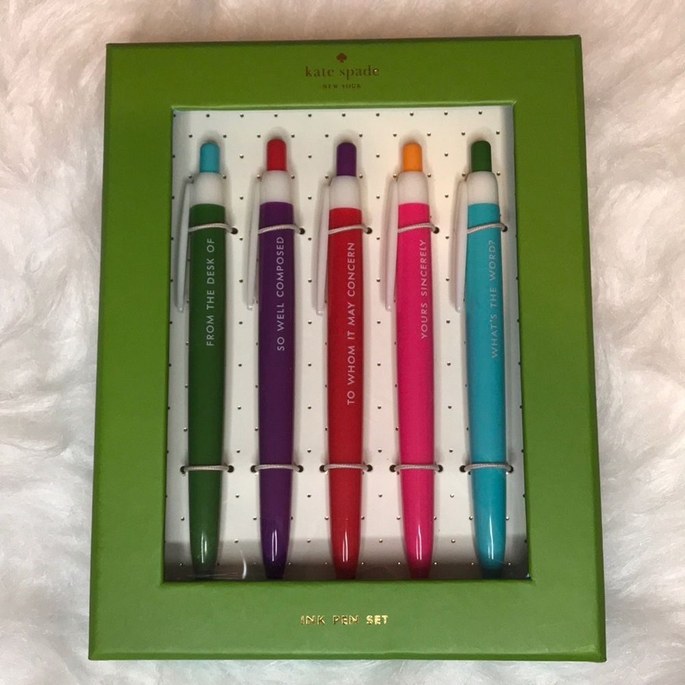 Kate Spade Pen Set